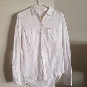 White button down